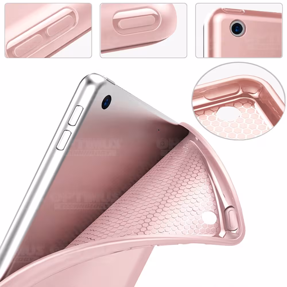 KIT Combo Vidrio y Estuche Protector SmartCase IPad 7 Generación De 10.2" | OPTIMUS TECHNOLOGY™ | KTD-ESTSMCVTP-IP7-102 |