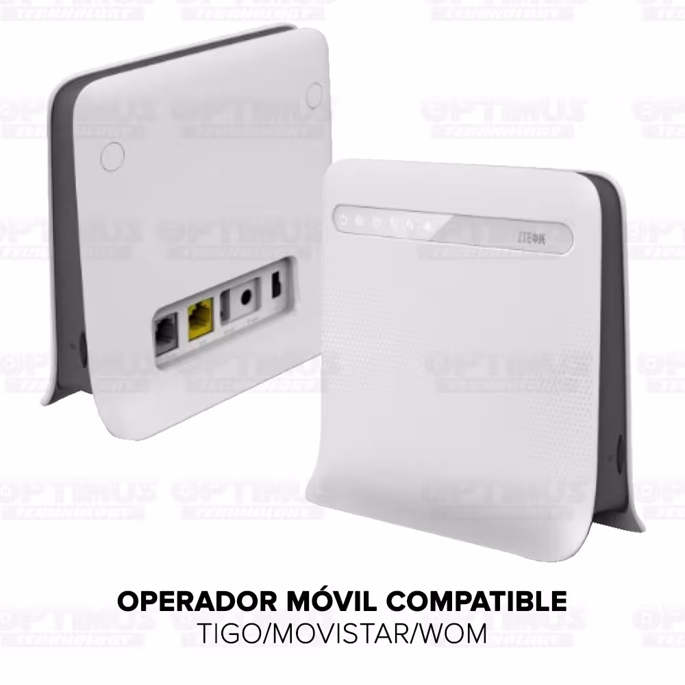 Modem De Internet Enrutador ZTE MF253V 4GLTE, 2G, 3G Y 3.5G Homologado VERSION 3 Con Banda 700MHZ | ZTE COLOMBIA | MF253V |