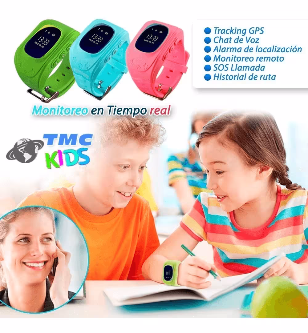 Smartwatch Reloj Inteligente Localizador GPS Ubicar Niños SOS OPTIMUS TECHNOLOGY™ - 9