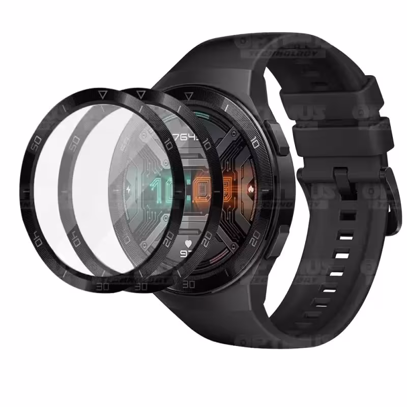 Vidrio Templado Protector Cerámico Para Reloj Smartwatch Huawei Gt2e x2 Unidades