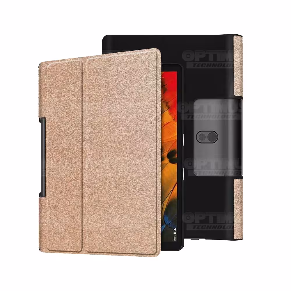 Kit Vidrio Templado y Estuche Case Acrílico y Sintético Lenovo Yoga Smart Tab Yt-x 705f OPTIMUS TECHNOLOGY™ - 20