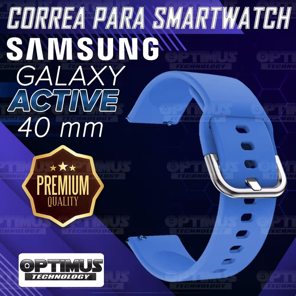 Kit Pulso Correa Y Vidrio Templado Nanoglass Protector Para Reloj Samsung Galaxy Active 40mm OPTIMUS TECHNOLOGY™ - 28