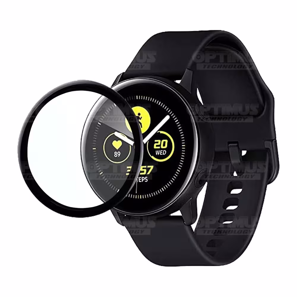 Vidrio Templado Protector Cerámico Para Reloj Smartwatch Samsung Active 2 40mm | OPTIMUS TECHNOLOGY™ | VTP-CR-SS-GA-40 |