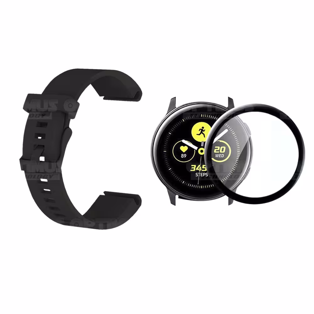 Kit Manilla Correa Y Vidrio Templado Cerámico Protector Para Reloj Samsung Galaxy Active 44mm OPTIMUS TECHNOLOGY™ - 13