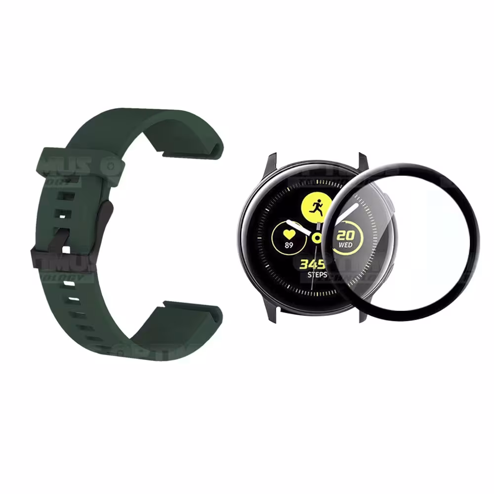 Kit Manilla Correa Y Vidrio Templado Cerámico Protector Para Reloj Samsung Galaxy Active 44mm OPTIMUS TECHNOLOGY™ - 19