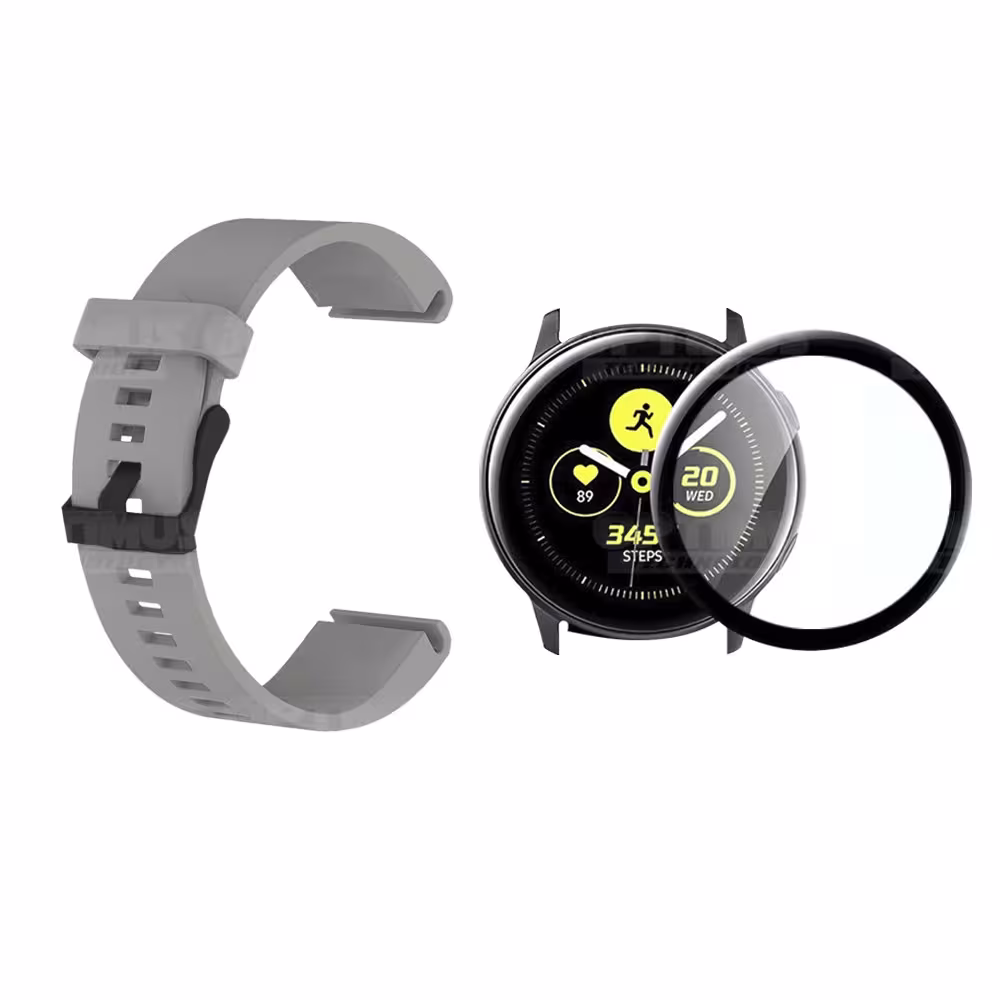 Kit Manilla Correa Y Vidrio Templado Cerámico Protector Para Reloj Samsung Galaxy Active 2 40mm OPTIMUS TECHNOLOGY™ - 1
