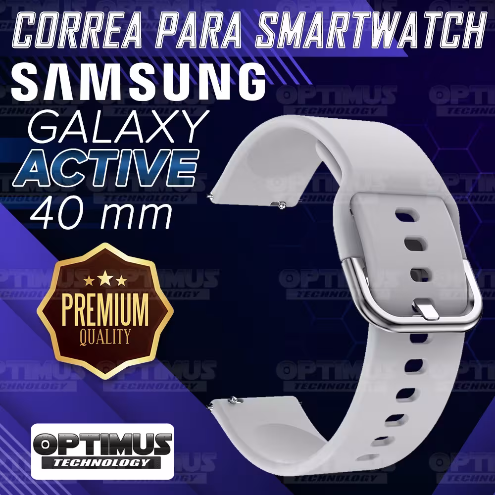 Kit Pulso Correa Y Vidrio Templado Nanoglass Protector Para Reloj Samsung Galaxy Active 40mm OPTIMUS TECHNOLOGY™ - 11