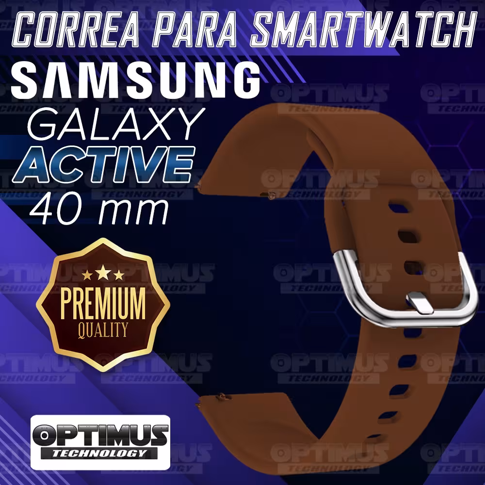 Kit Pulso Correa Y Vidrio Templado Nanoglass Protector Para Reloj Samsung Galaxy Active 40mm OPTIMUS TECHNOLOGY™ - 14