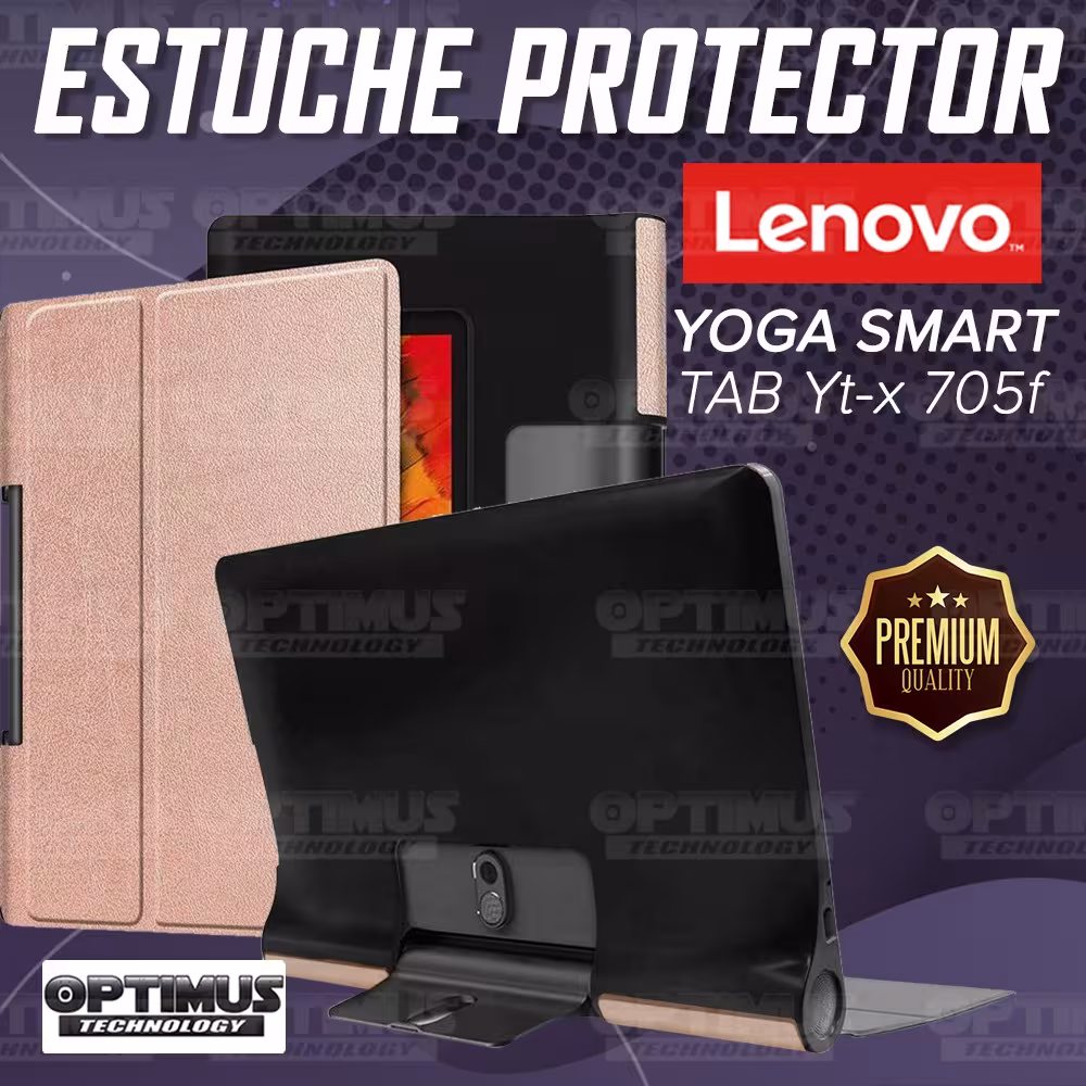 Estuche Case protector Acrílico y Sintético Para Lenovo Yoga Smart Tab Yt-x 705f | OPTIMUS TECHNOLOGY™ | EST-LNV-YG-705F |