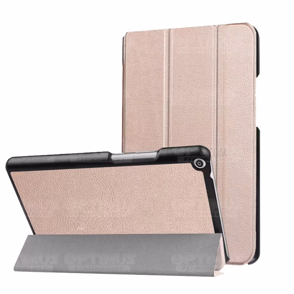 Kit Vidrio Templado y Estuche Case Acrílico y Sintético Tablet Huawei T3 8 KOB-W09 | OPTIMUS TECHNOLOGY™ | KT-VTP-EST-HW-T3-8 |