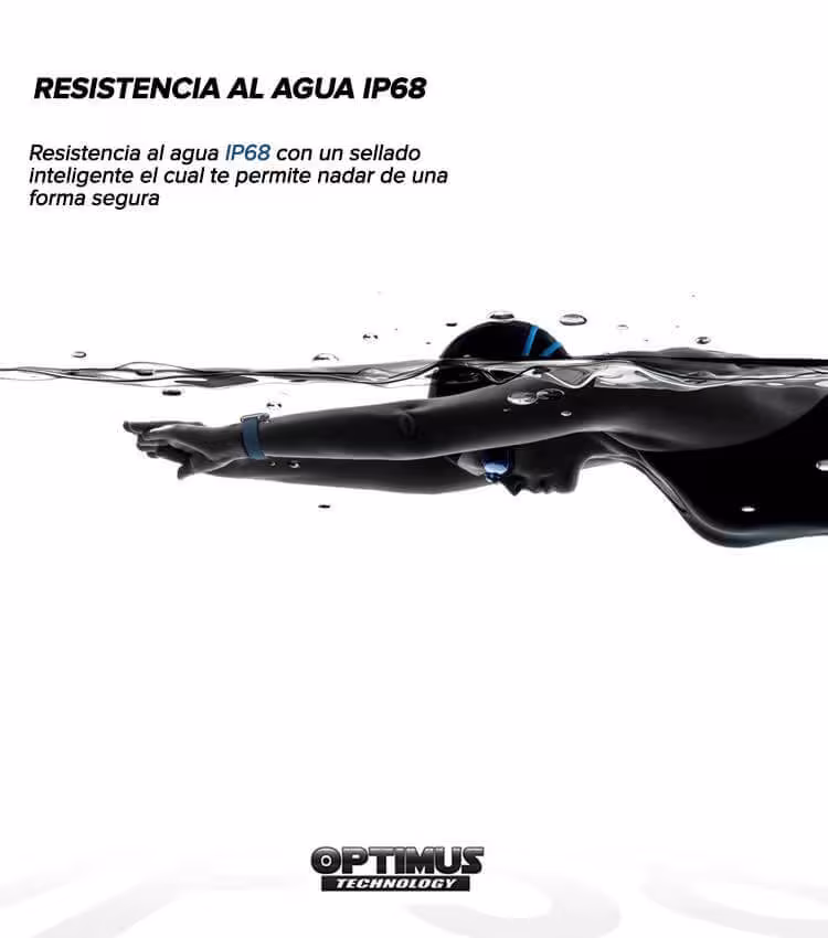 Smartwatch Reloj Inteligente OPTIMUS WATCH™ (KW37 PRO) Mide Temperatura Presión Arterial y Ritmo Cardíaco OPTIMUS TECHNOLOGY™ -
