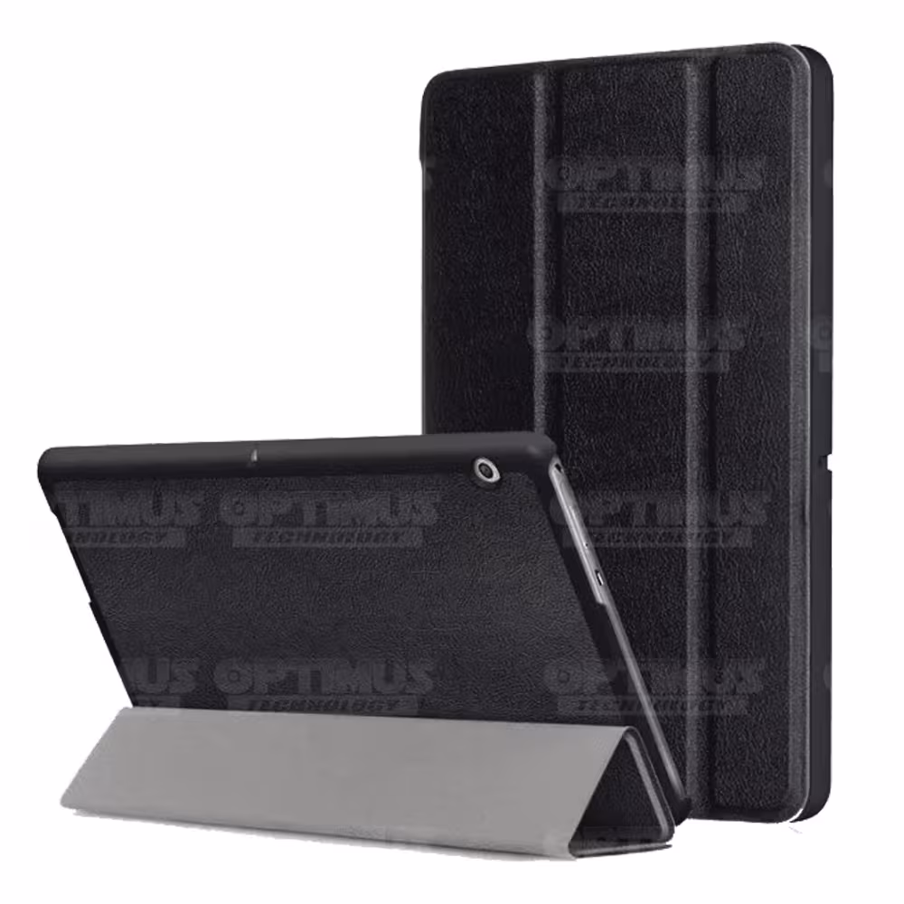 Kit Vidrio Templado y Estuche Case Protector Acrílico y Sintético Tablet Huawei T3-10 OPTIMUS TECHNOLOGY™ - 7