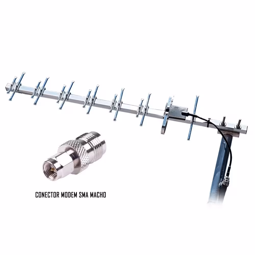 Antena Amplificadora de señal ROAD 60dBs | TMC MOVIL | ANT-RD-60 |