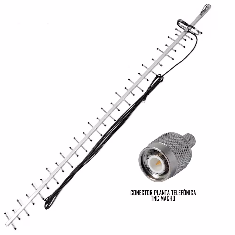 Antena Amplificadora de señal Yagi 60dBs | TMC MOVIL | ANT-YG-60 |