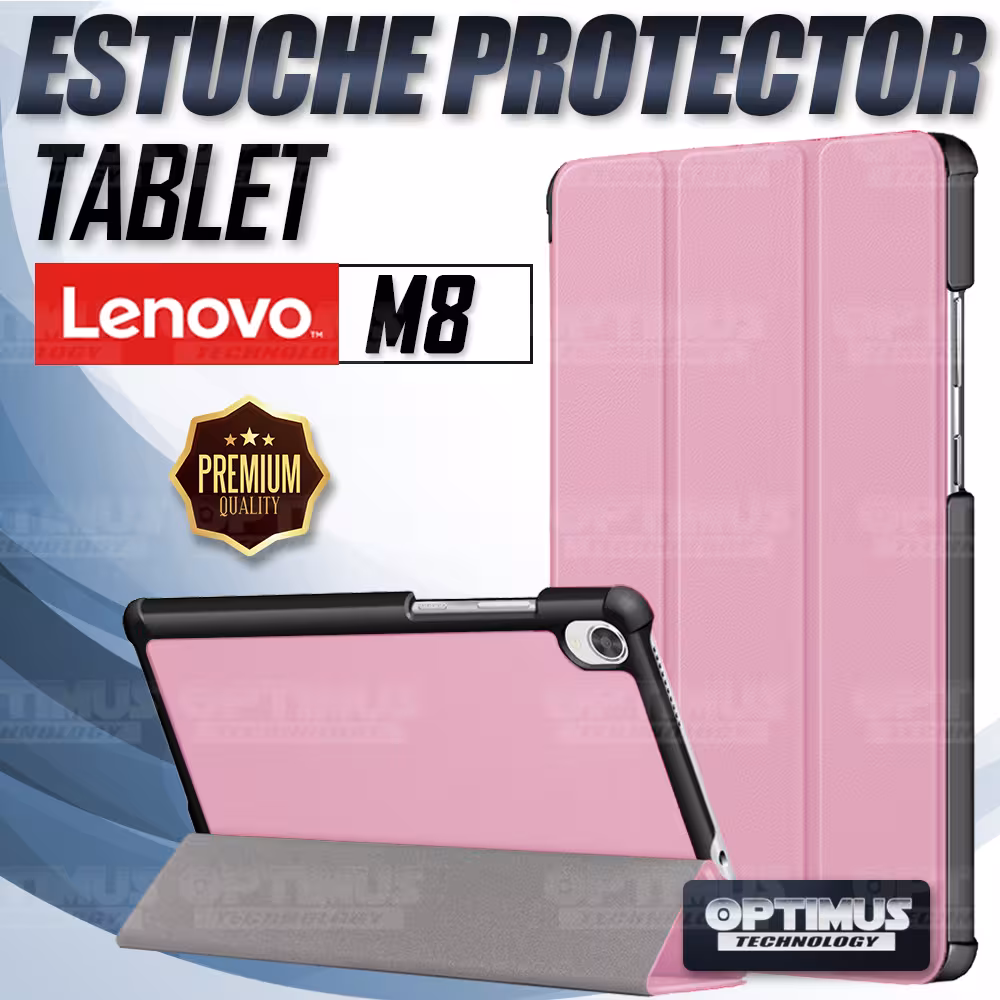 Estuche Case Forro Protector Con Tapa Lenovo Tab M8 X8505f | OPTIMUS TECHNOLOGY™ | EST-LNVO-M8-8505 |