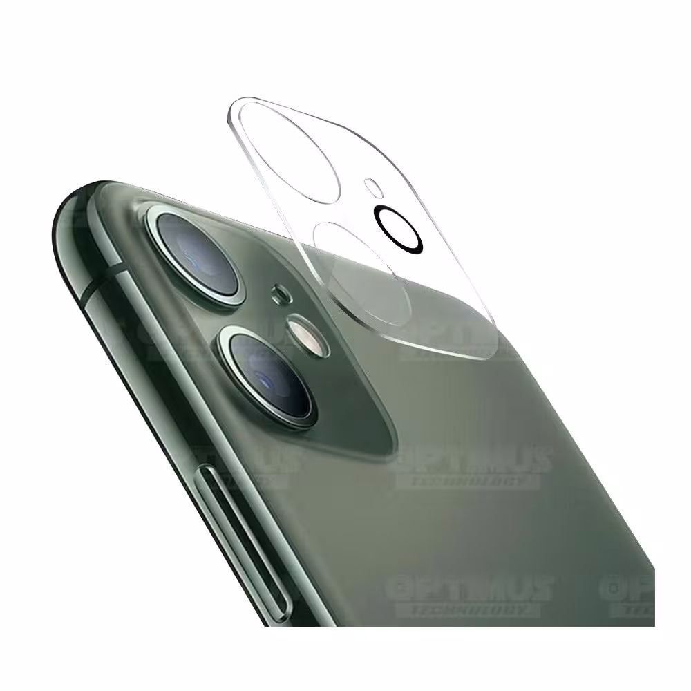 Vidrio Cristal Templado Protector de Camara para iPhone 11 | OPTIMUS TECHNOLOGY™ | VTP-APP-IPH-11 |