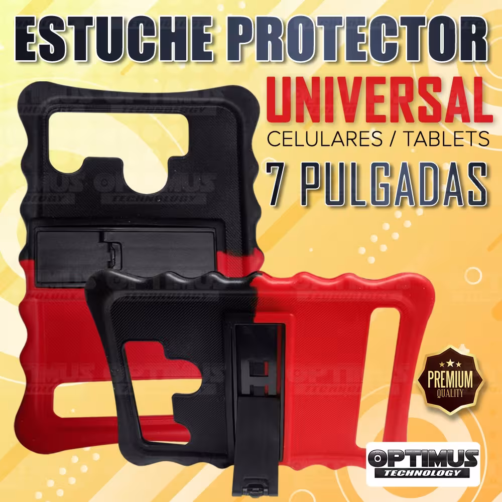 Estuche Case protector Universal Tablet o Celular 7 Pulgadas de colores Nixa - Alcatel - Krono - Virzo - Acer - Zoom OPTIMUS TEC