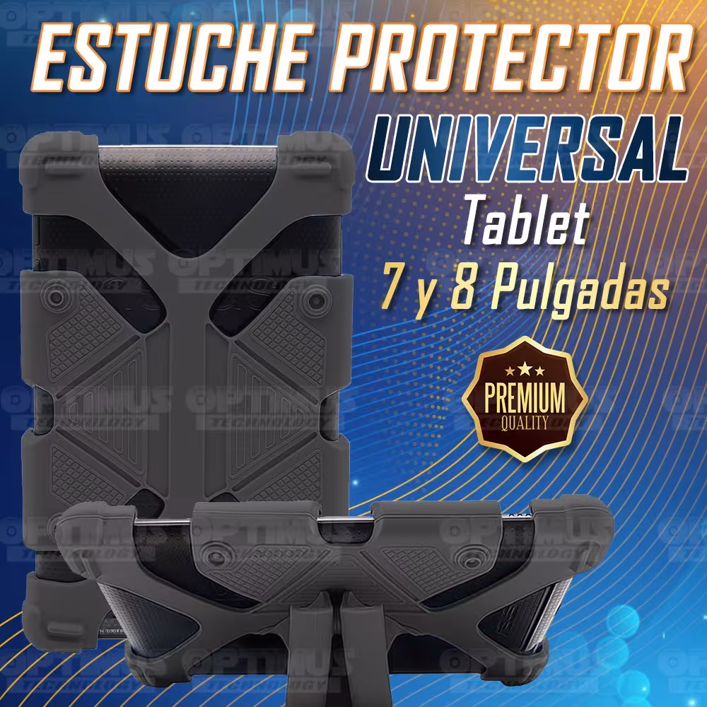 Estuche Case protector Universal Tablet de 7 y 8 Pulgadas de colores Nixa - Alcatel - Krono - Virzo - Acer - Zoom OPTIMUS TECHNO