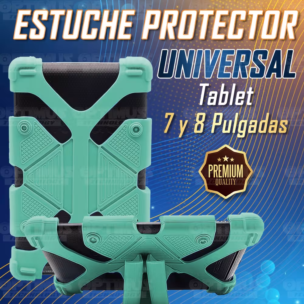 Estuche Case protector Universal Tablet de 7 y 8 Pulgadas de colores Nixa - Alcatel - Krono - Virzo - Acer - Zoom OPTIMUS TECHNO