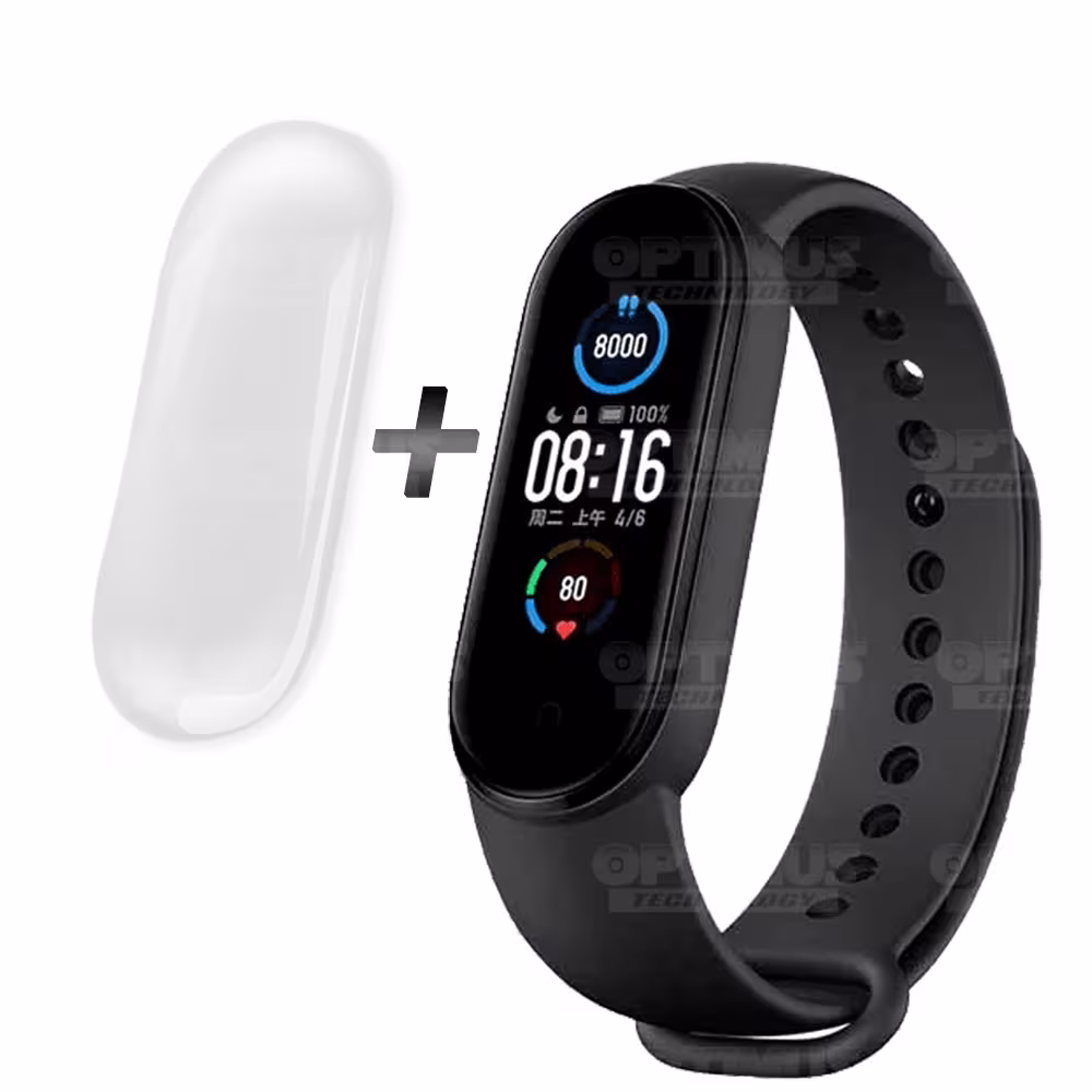 KIT Reloj Inteligente Smartwatch Xiaomi Mi Smart Band 5 y Buff Screen Protector | XIAOMI COLOMBIA | SW-BFF-XMI-MB-5 |