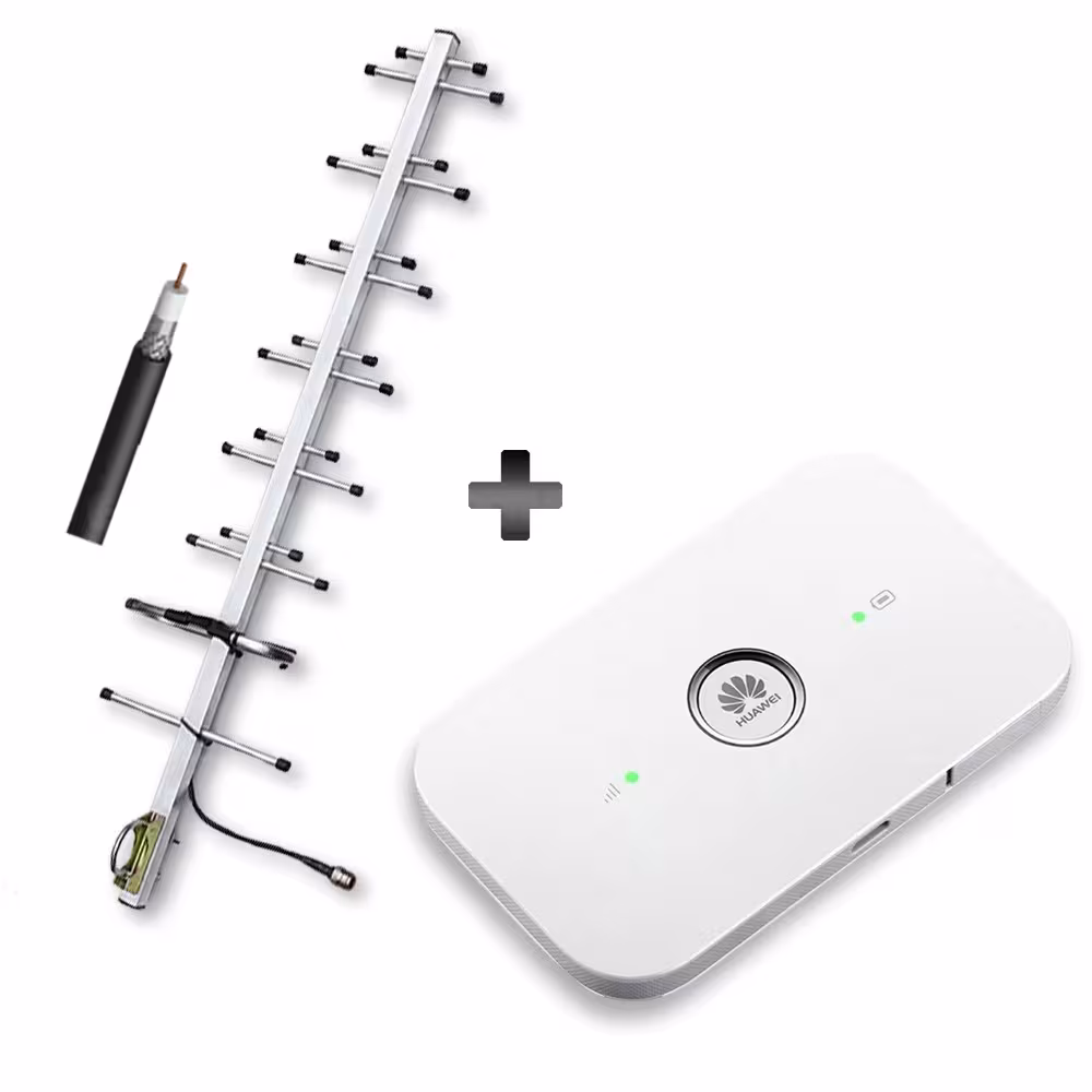 KIT Antena Amplificadora De Señal Road MiniPRO 60 Db Con Modem Mifi Huawei E5573s-508 HUAWEI COLOMBIA - 1