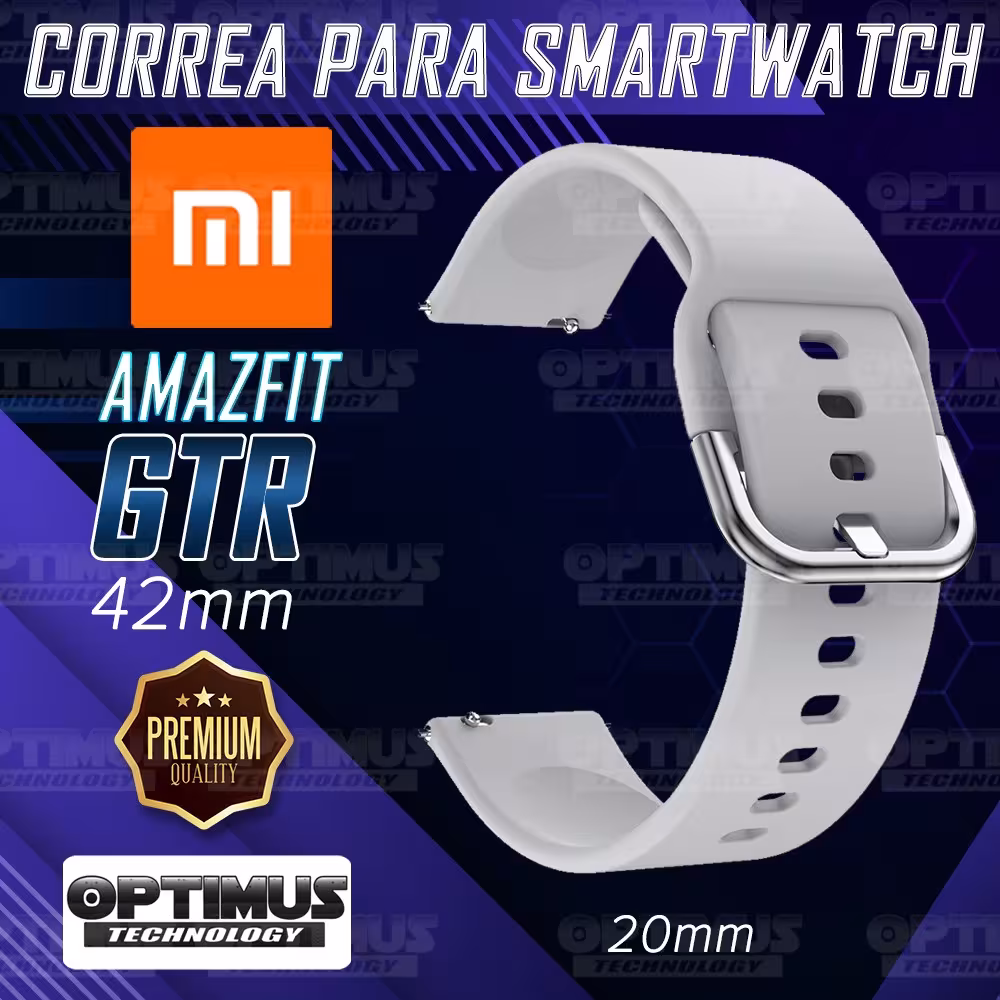 Pulso Correa Reloj inteligente Xiaomi Amazfit GTR 42mm | OPTIMUS TECHNOLOGY™ | CRR2-XMI-AF-GTR-42 |