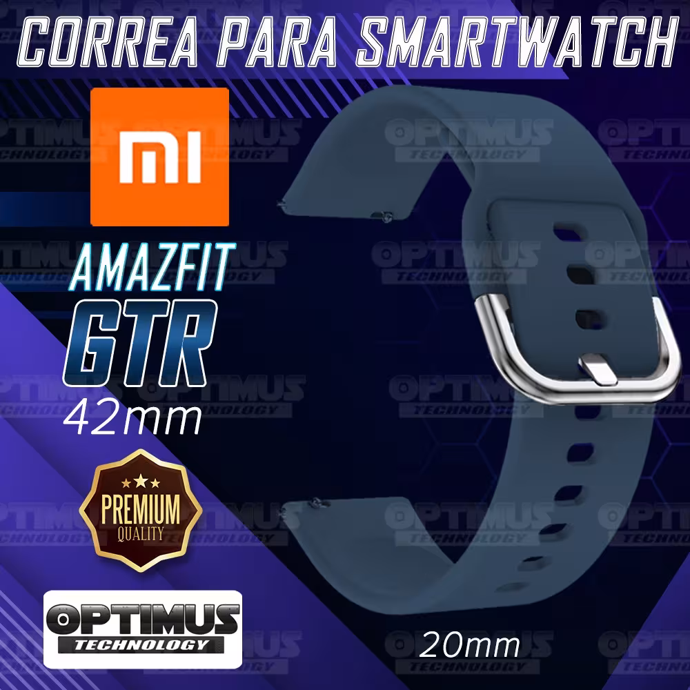 Pulso Correa Reloj inteligente Xiaomi Amazfit GTR 42mm | OPTIMUS TECHNOLOGY™ | CRR2-XMI-AF-GTR-42 |
