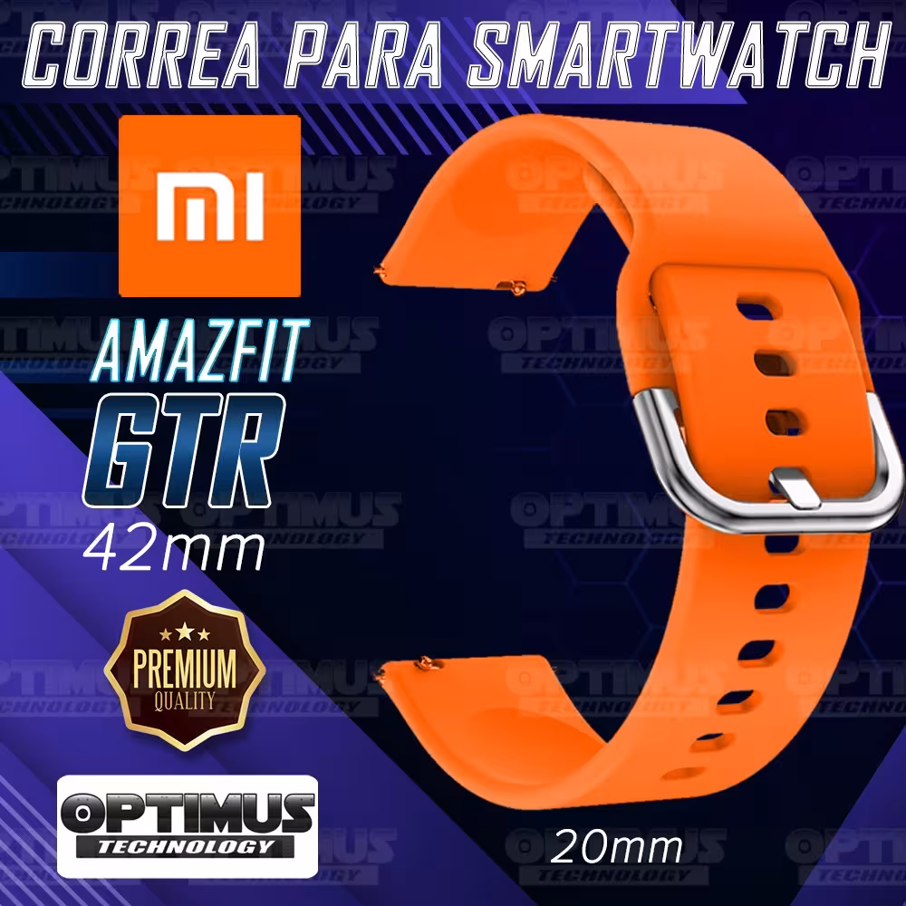 Pulso Correa Reloj inteligente Xiaomi Amazfit GTR 42mm | OPTIMUS TECHNOLOGY™ | CRR2-XMI-AF-GTR-42 |