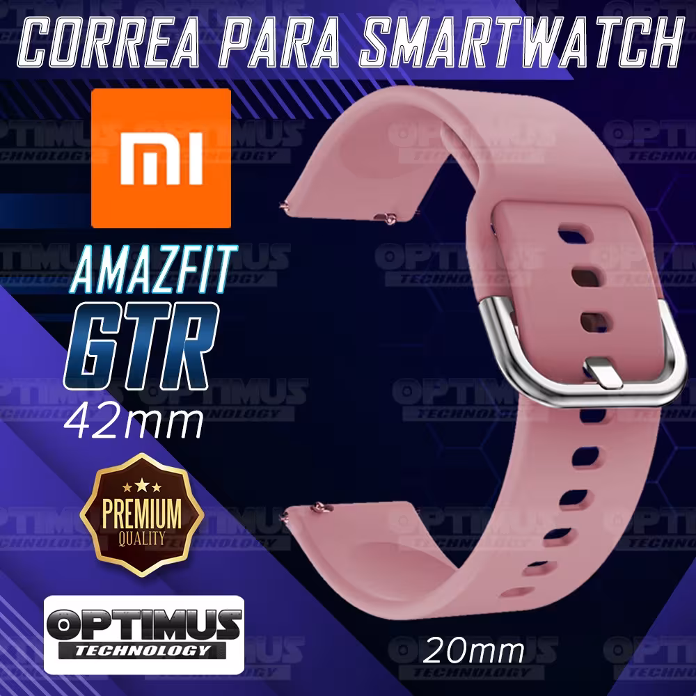 Pulso Correa Reloj inteligente Xiaomi Amazfit GTR 42mm | OPTIMUS TECHNOLOGY™ | CRR2-XMI-AF-GTR-42 |