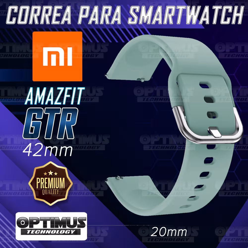 Pulso Correa Reloj inteligente Xiaomi Amazfit GTR 42mm | OPTIMUS TECHNOLOGY™ | CRR2-XMI-AF-GTR-42 |