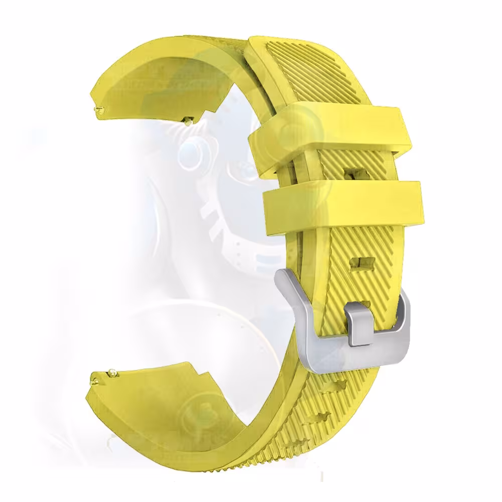 Correa Pulso Banda de Goma Rayada 22mm (milímetros) para reloj o Smartwatch Casio Xiaomi fossil Huawei Samsung OPTIMUS TECHNOLOG