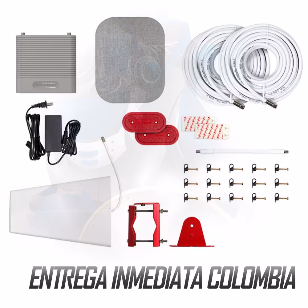 Kit Amplificador De Señal Weboost Home Multiroom Repetidor Redes 4GLTE Todo Operador | WEBOOST COLOMBIA | AMPL-WBST-HMLTR |