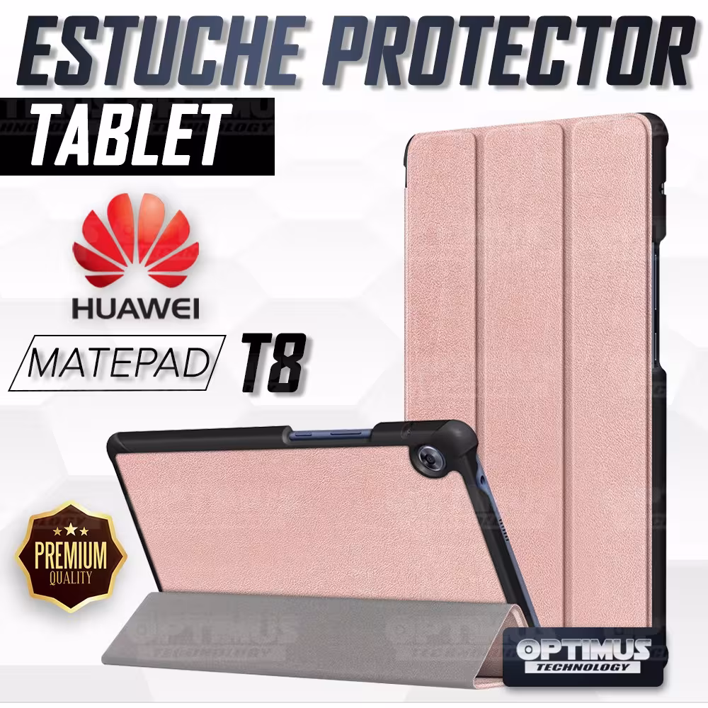 Estuche Case Forro Protector Con Tapa Huawei Matepad T8 | OPTIMUS TECHNOLOGY™ | EST-HW-MTPD-T8 |