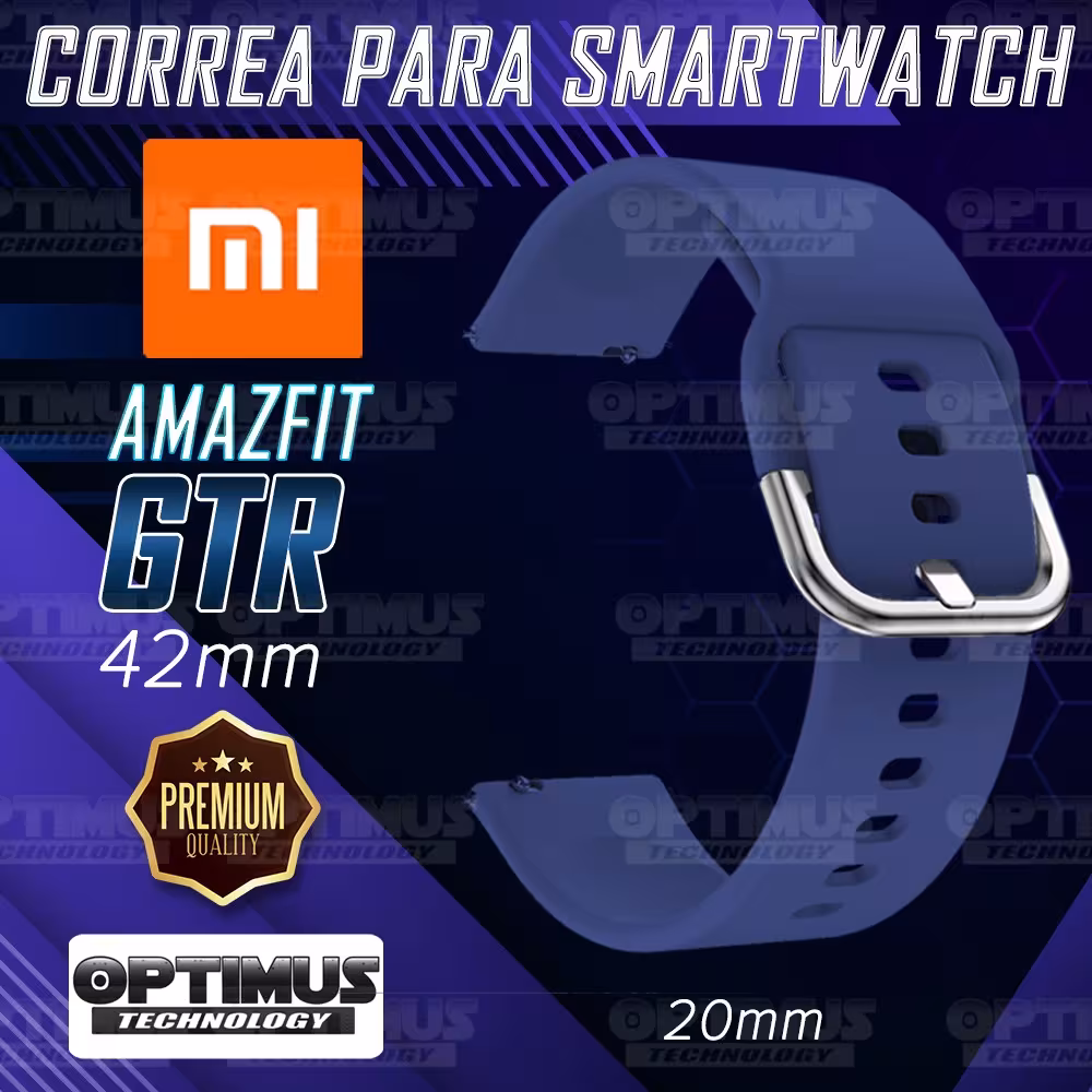 Pulso Correa Reloj inteligente Xiaomi Amazfit GTR 42mm | OPTIMUS TECHNOLOGY™ | CRR2-XMI-AF-GTR-42 |