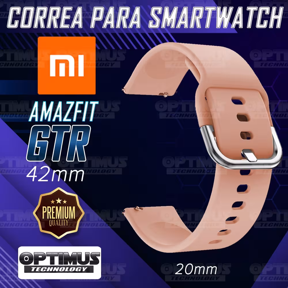 Pulso Correa Reloj inteligente Xiaomi Amazfit GTR 42mm | OPTIMUS TECHNOLOGY™ | CRR2-XMI-AF-GTR-42 |