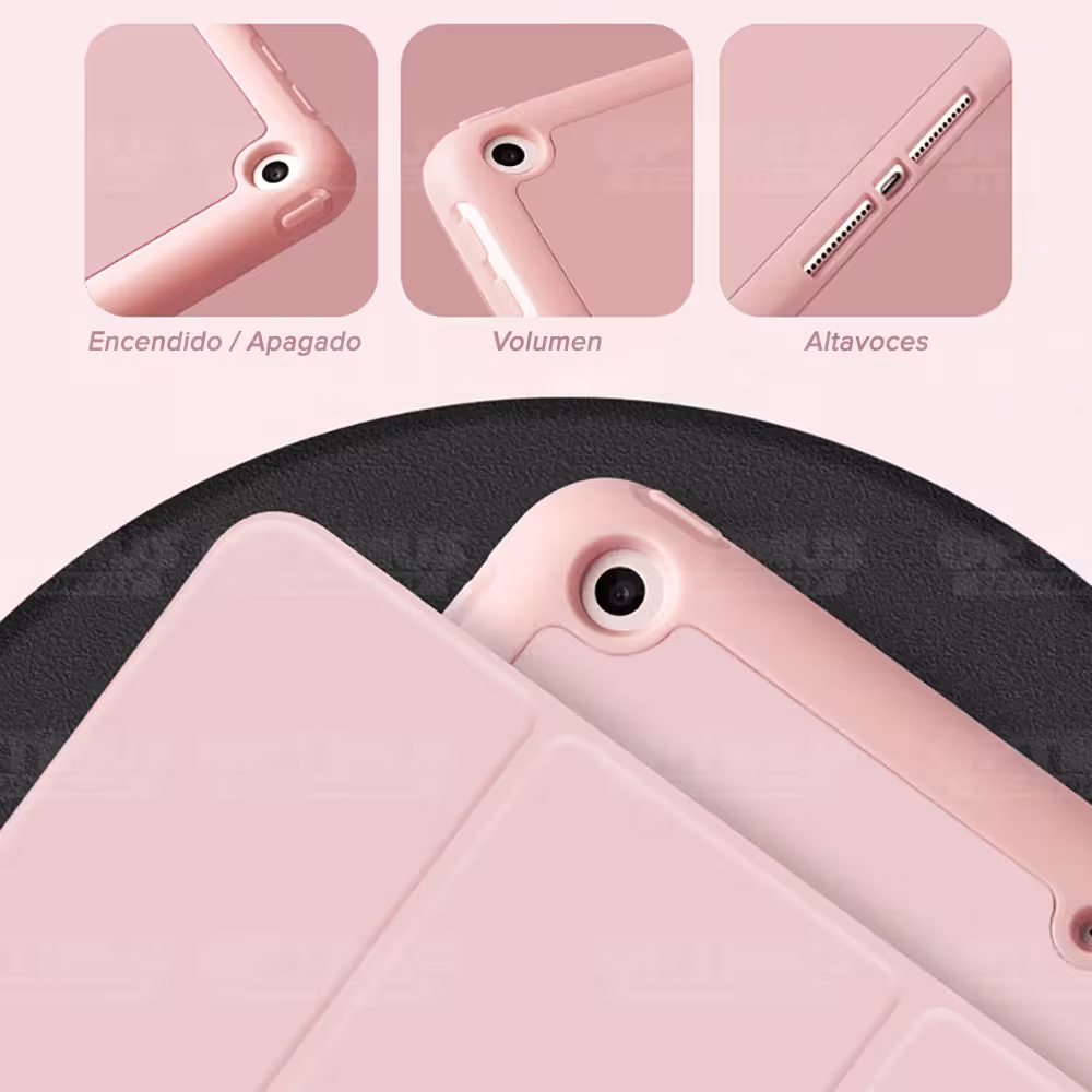 Kit Vidrio Templado Y Estuche Protector de tapa Con portalápiz Tablet iPad 7 Generación 10.2 OPTIMUS TECHNOLOGY™ - 35