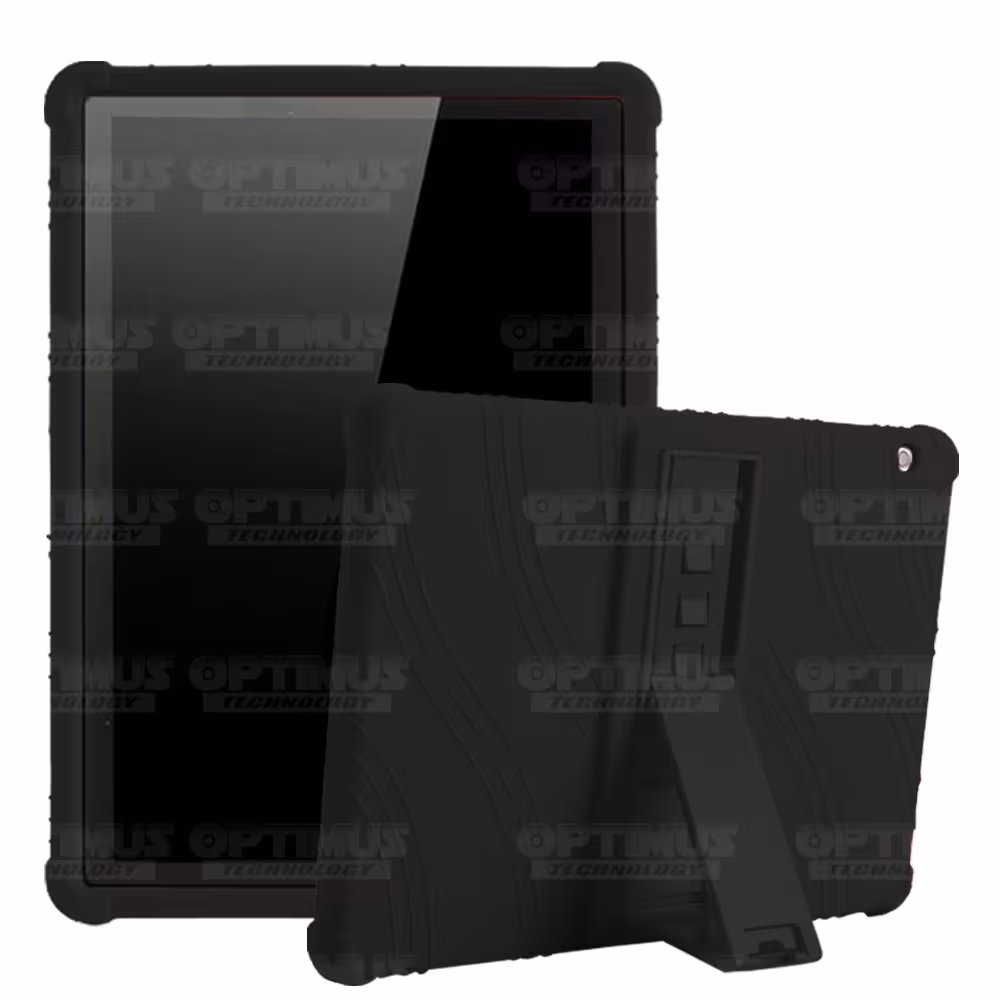 Combo Vidrio templado y Estuche Protector de goma antigolpes con soporte Tablet Huawei T3-10 OPTIMUS TECHNOLOGY™ - 15