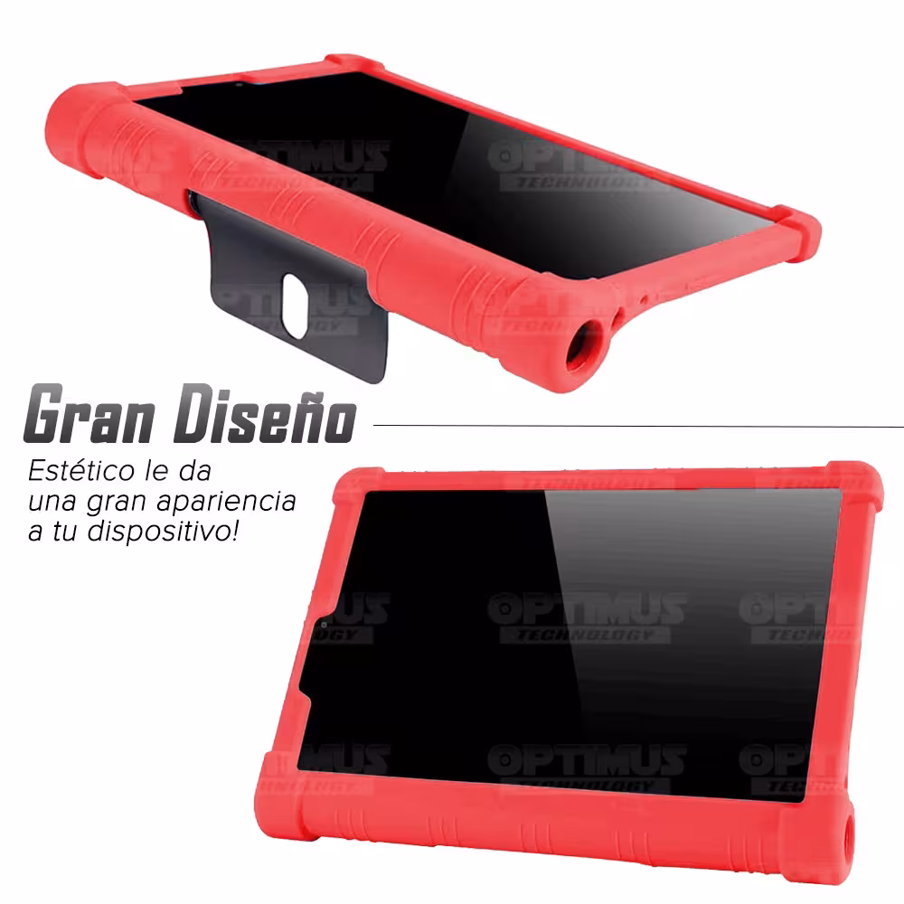 Combo Vidrio templado y Estuche Protector antigolpes Lenovo Yoga Smart Tab Yt-x 705f OPTIMUS TECHNOLOGY™ - 41