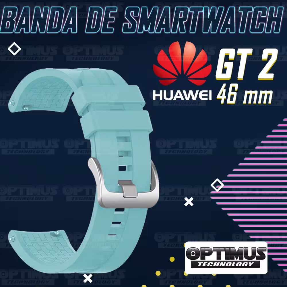 Vidrio Templado Y Correa Smartwatch Reloj Inteligente Huawei Gt 2 46mm | OPTIMUS TECHNOLOGY™ | CRR-VTP-HW-GT2-46 |