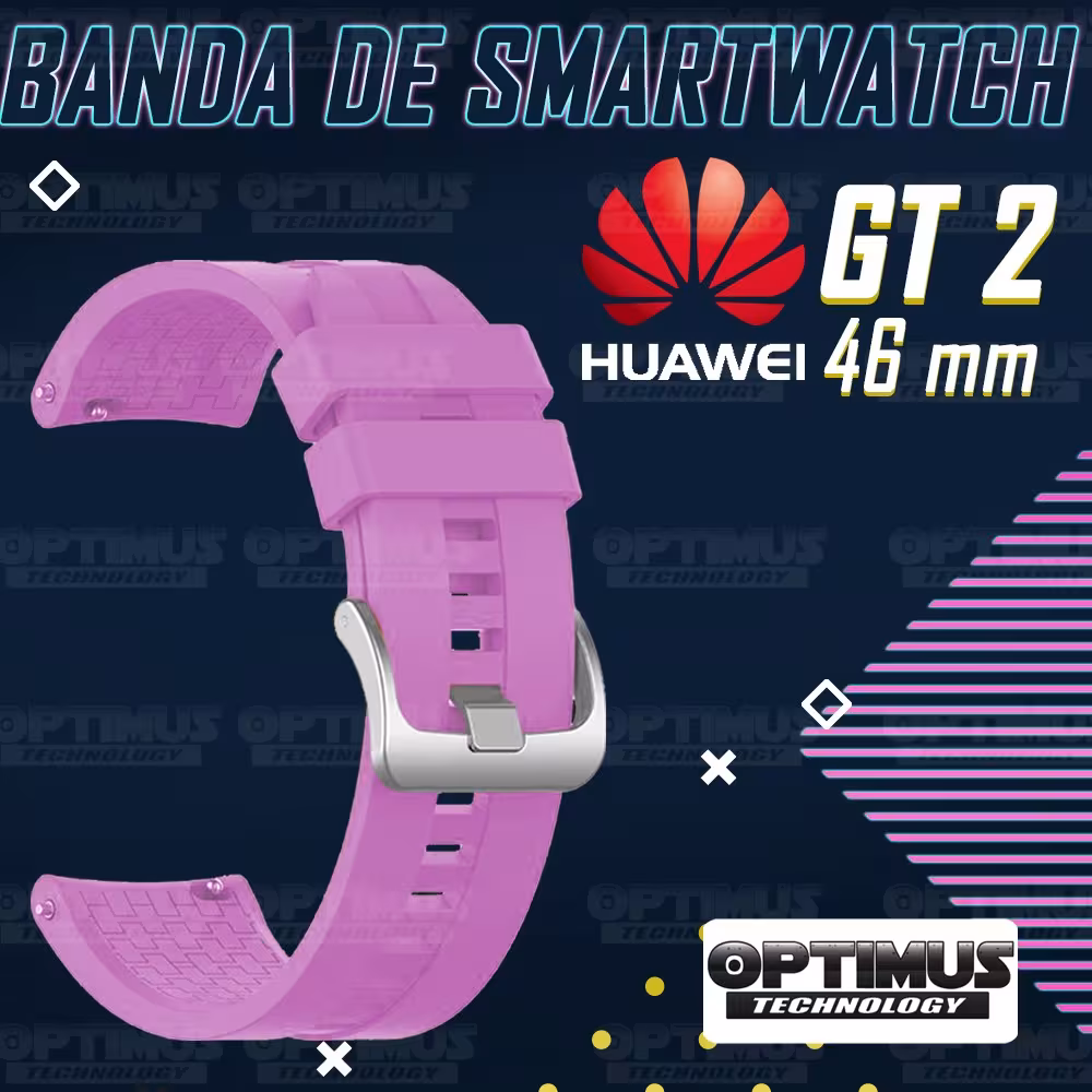 Vidrio Templado Y Correa Smartwatch Reloj Inteligente Huawei Gt 2 46mm | OPTIMUS TECHNOLOGY™ | CRR-VTP-HW-GT2-46 |
