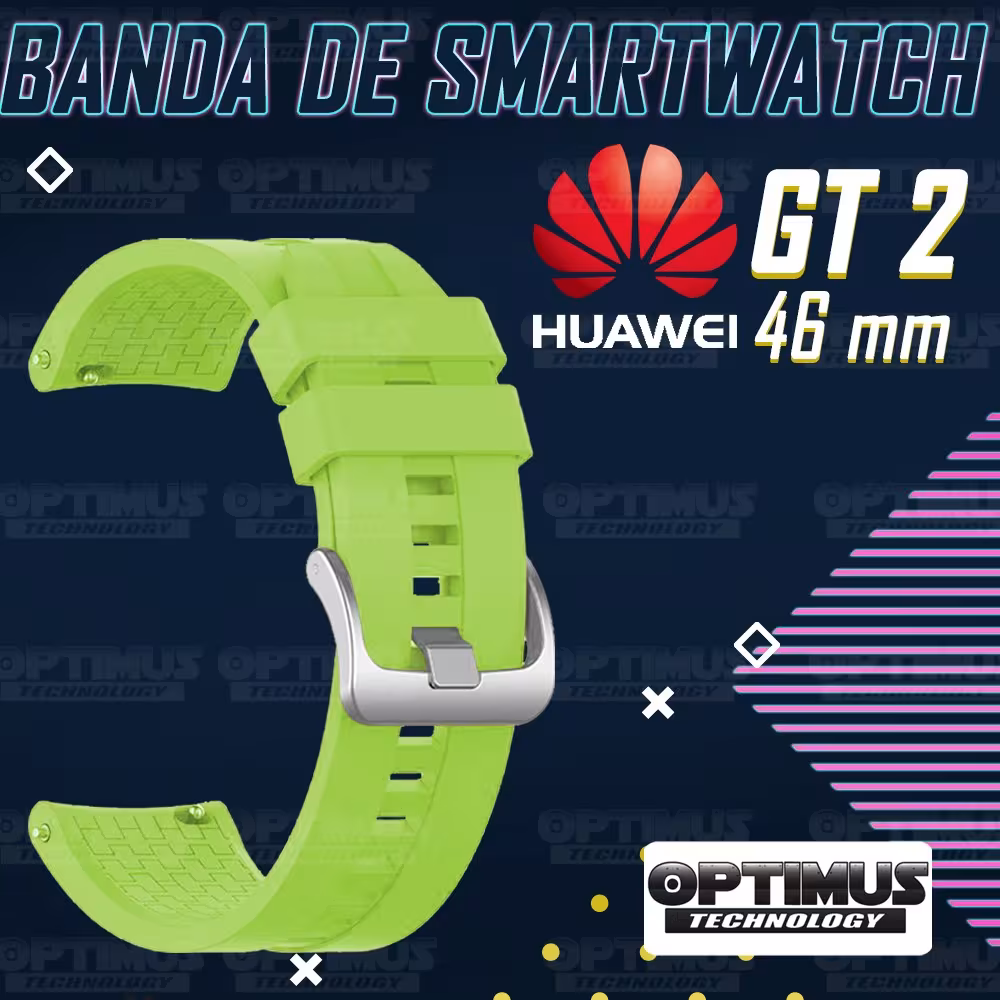 Vidrio Templado Y Correa Smartwatch Reloj Inteligente Huawei Gt 2 46mm | OPTIMUS TECHNOLOGY™ | CRR-VTP-HW-GT2-46 |