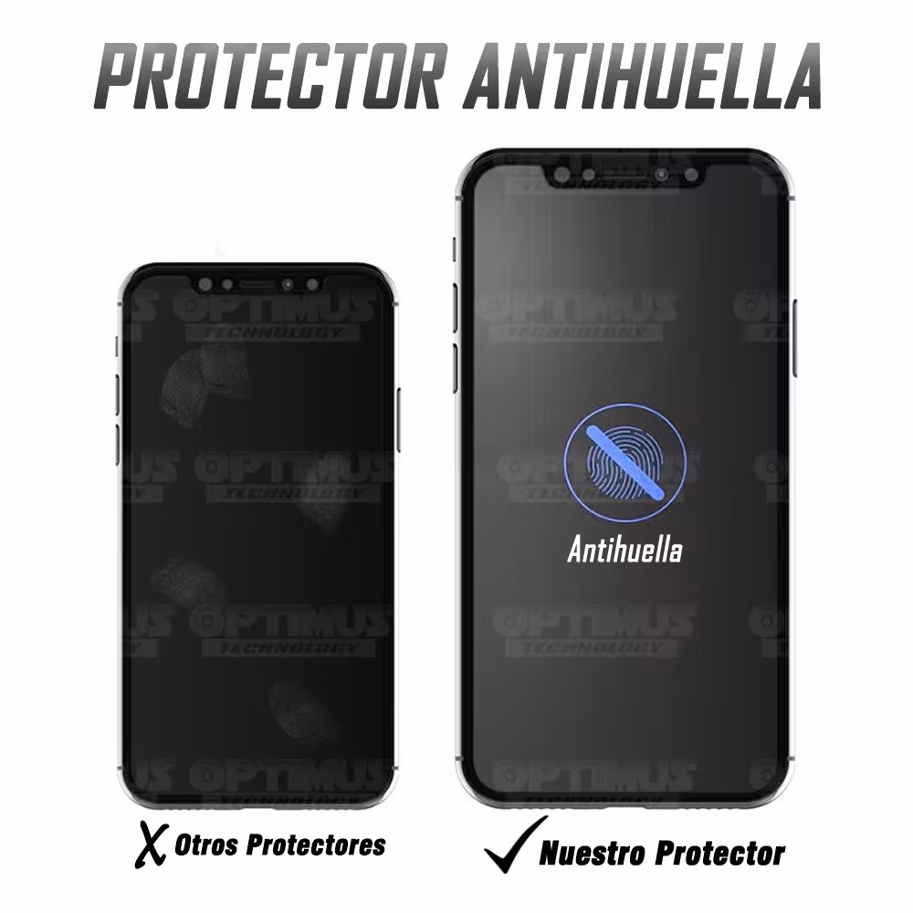 Vidrio Templado Protector Cerámico Matte Glass Smartphone iPhone XS MAX Flexible | OPTIMUS TECHNOLOGY™ | VTP-CR-MT-IPH-XS-MAX |