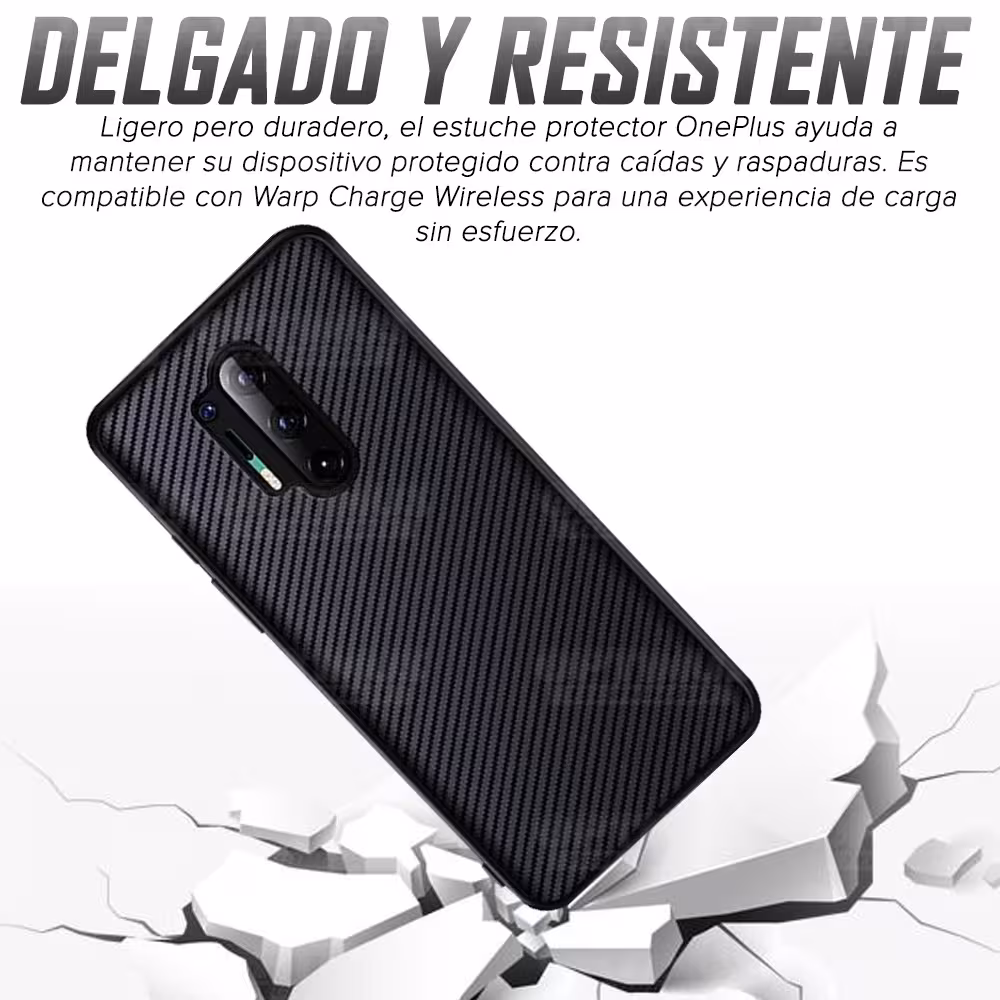 Kit Vidrio UV templado y Estuche Case Protector Oneplus 8 Pro | OPTIMUS TECHNOLOGY™ | EST-UV-OP-8-PRO |