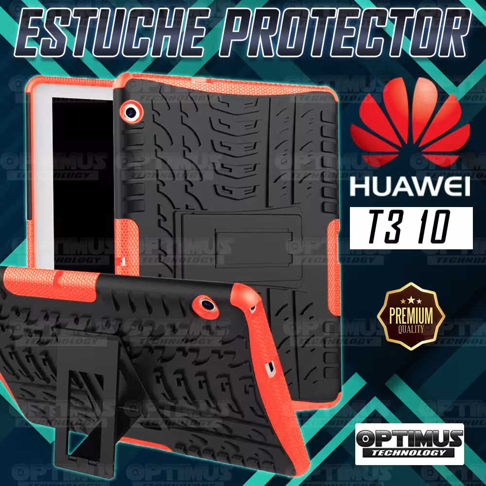 Estuche Case protector Tablet Huawei T3-10 Anti-choque TPU | OPTIMUS TECHNOLOGY™ | EST-DP-HW-T3-10 |