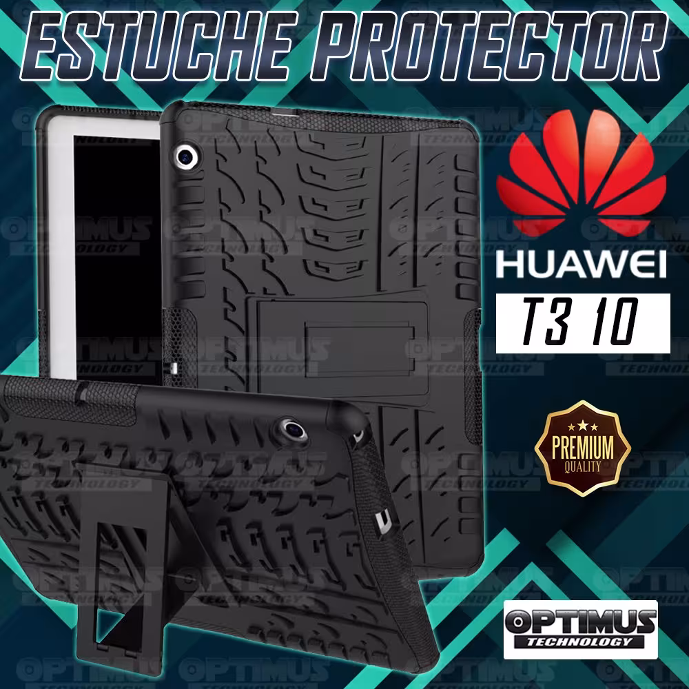 Estuche Case protector Tablet Huawei T3-10 Anti-choque TPU | OPTIMUS TECHNOLOGY™ | EST-DP-HW-T3-10 |