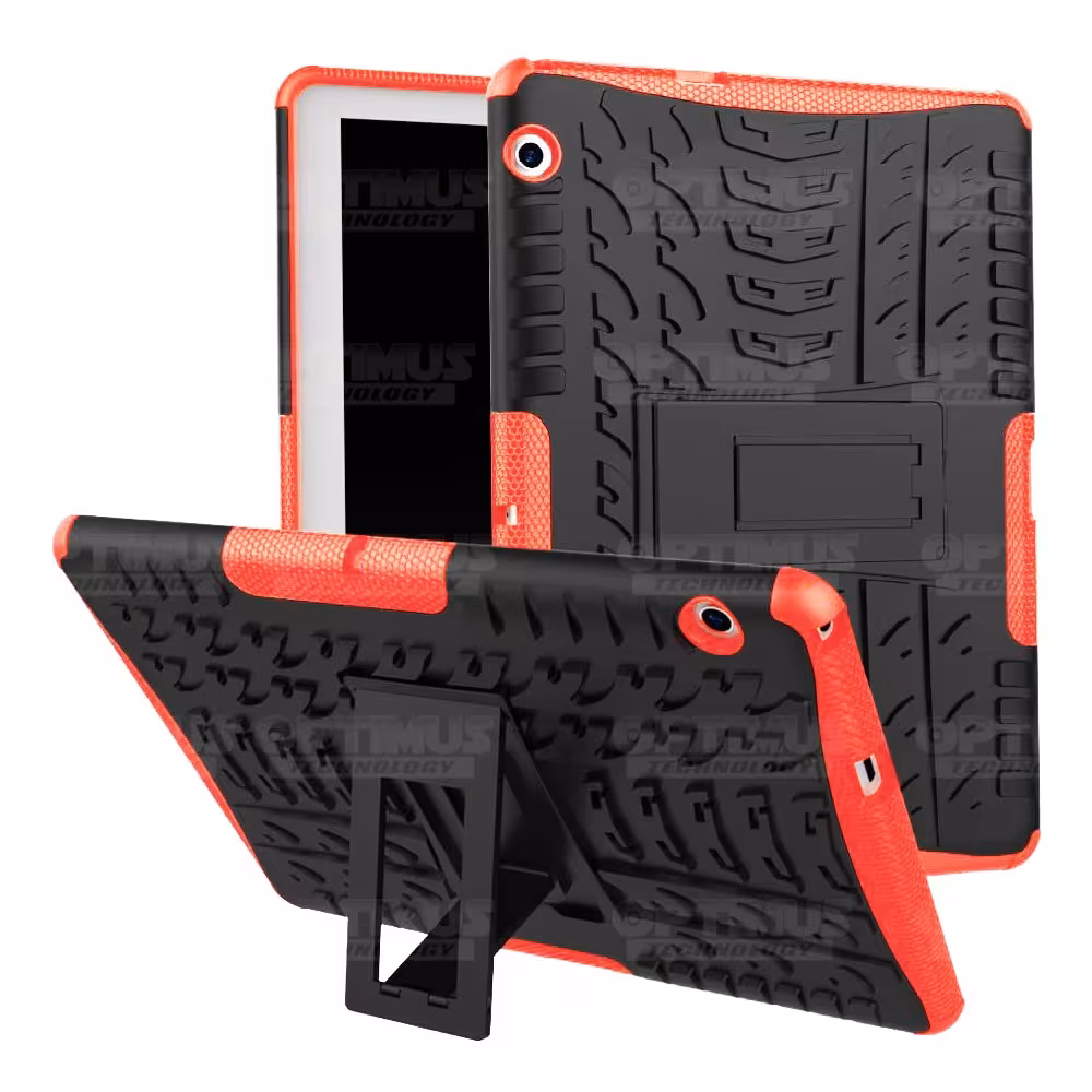 KIT Vidrio templado y Estuche Case Protector anti-golpes TPU Tablet Huawei T3-10 OPTIMUS TECHNOLOGY™ - 5