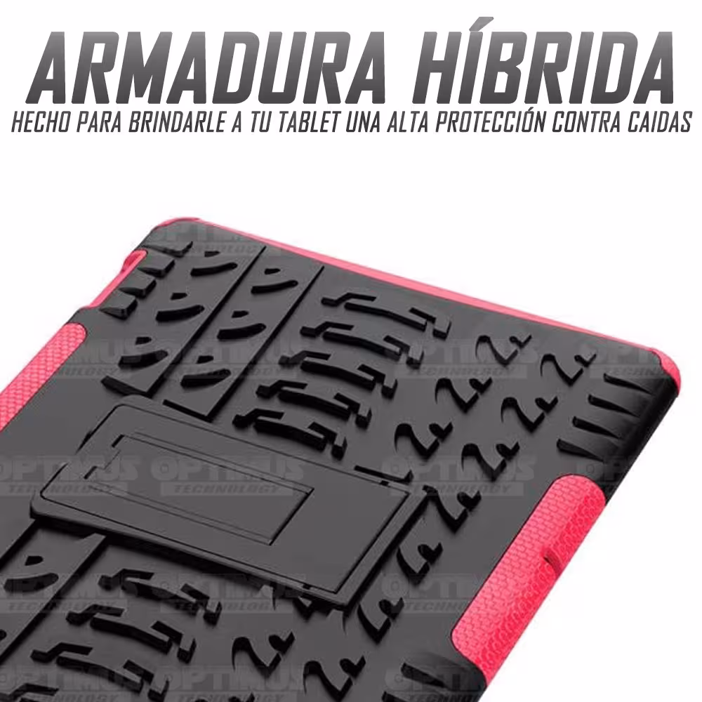 KIT Vidrio templado y Estuche Case Protector anti-golpes TPU Tablet Huawei T5-10 OPTIMUS TECHNOLOGY™ - 28