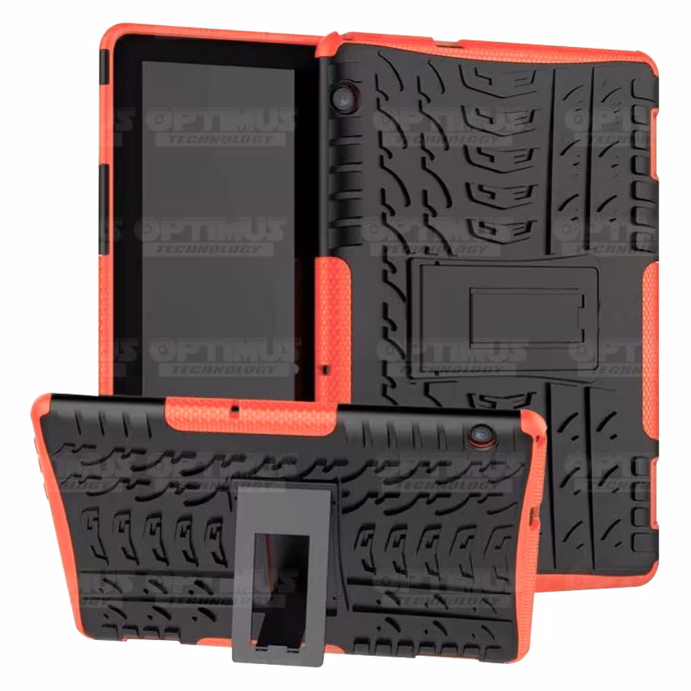 KIT Vidrio templado y Estuche Case Protector anti-golpes TPU Tablet Huawei T5-10 OPTIMUS TECHNOLOGY™ - 10