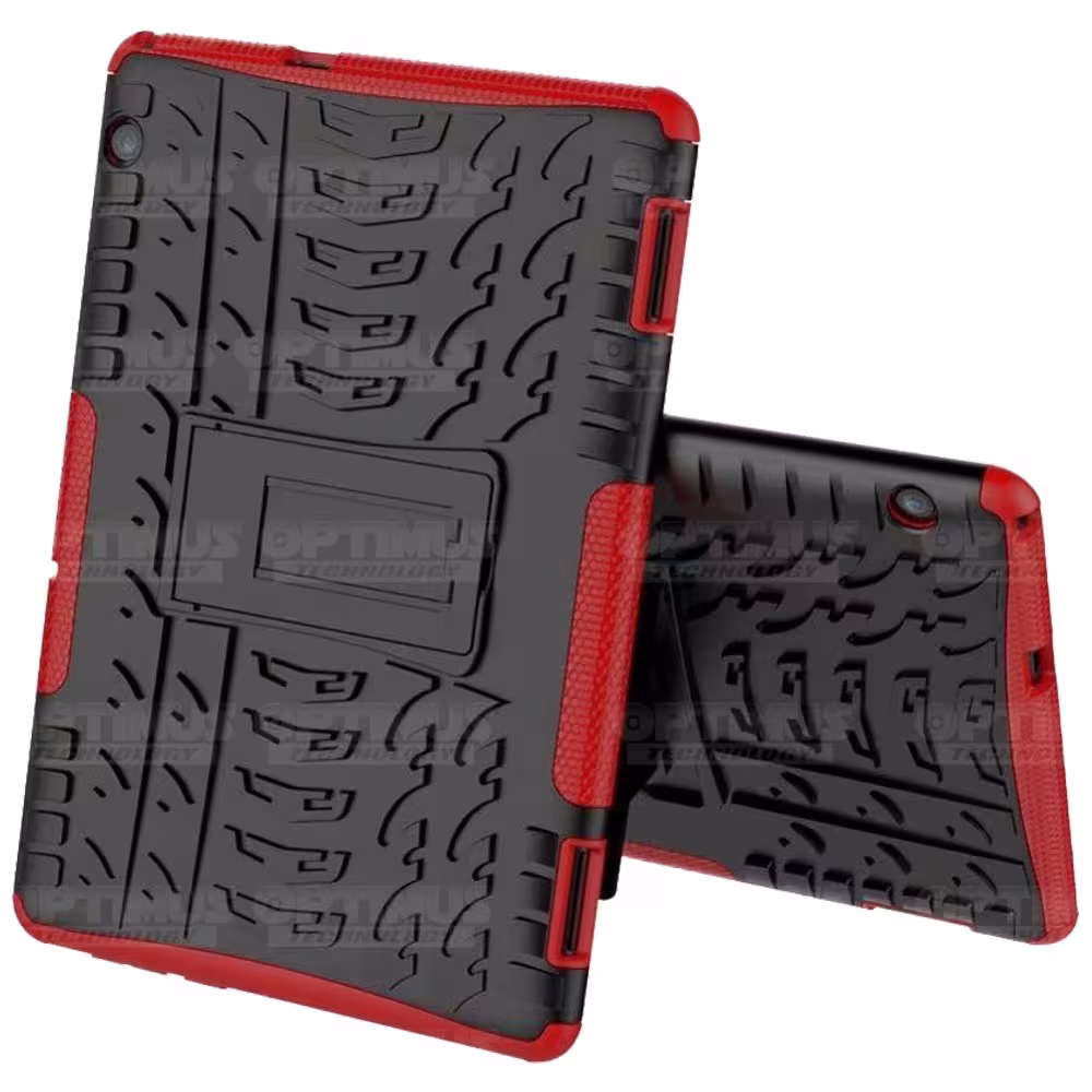 KIT Vidrio templado y Estuche Case Protector anti-golpes TPU Tablet Huawei T5-10 OPTIMUS TECHNOLOGY™ - 14