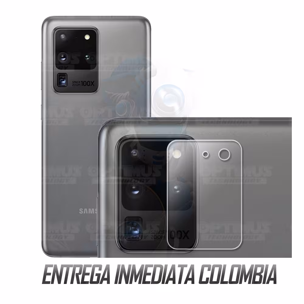 Vidrio Protector Templado Cerámico para Cámara de Samsung S20 Ultra | OPTIMUS TECHNOLOGY™ | VTP-CR-CM-SS-S20-ULTRA |